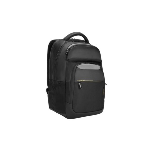 Targus CityGear Laptop Backpack for 17.3" Notebooks & Tablets, Monochromatic Black, Polycarbonate