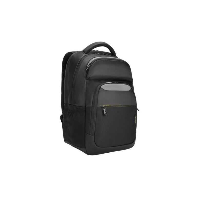 Targus CityGear Laptop Backpack for 17.3" Notebooks & Tablets, Monochromatic Black, Polycarbonate