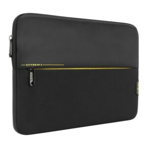 Targus CityGear Laptop Sleeve Case for 13.3" Devices - Black, Polyester, Polyurethane