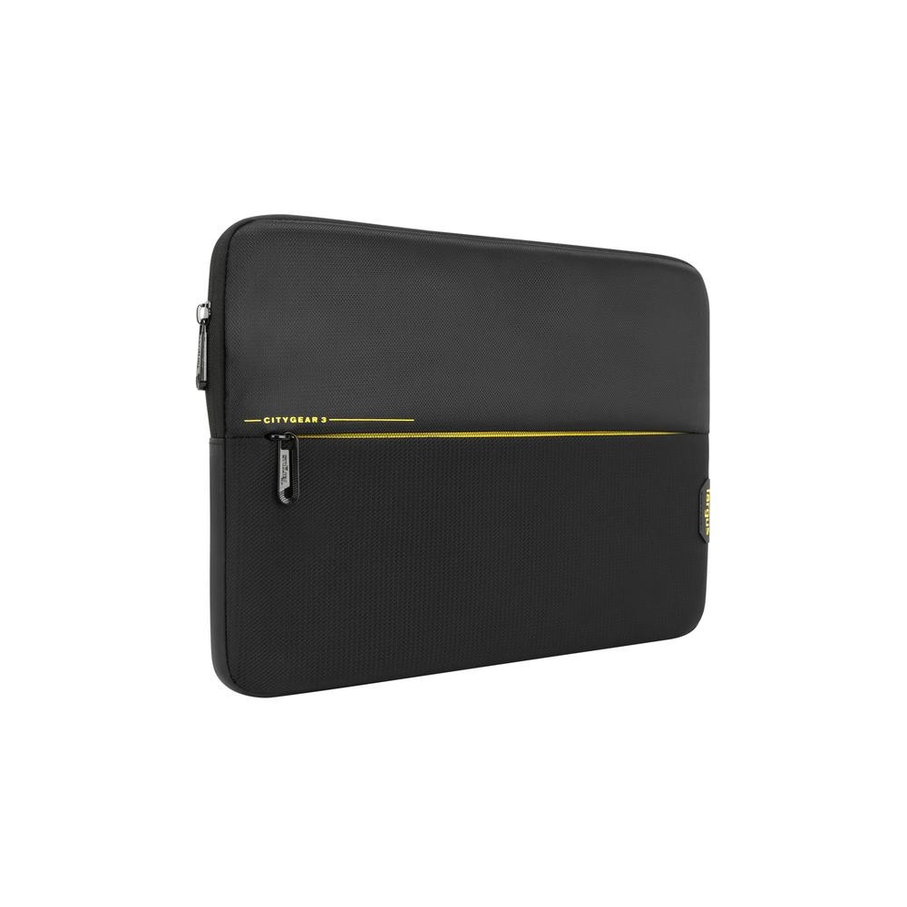 Targus CityGear Laptop Sleeve Case for 13.3" Devices - Black, Polyester, Polyurethane