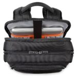 Targus CitySmart Urban Casual Backpack 22L for Laptops 12.5" - 15.6" - Black/Grey Faux Leather