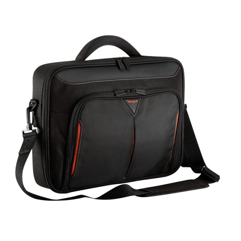 Targus Classic+ Briefcase for 17" - 18" Laptops - Black Polyester, 800g