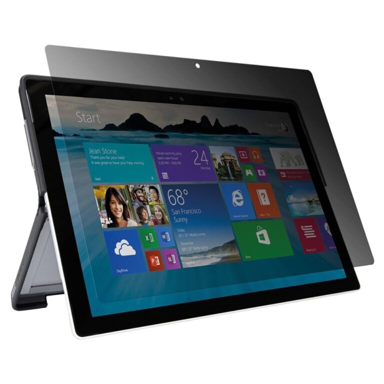 Targus Clear Screen Protector for Microsoft Surface Pro 4 12.3" Transparent
