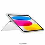 Targus Click-In Clear Case + Kickstand for Apple iPad 10th Gen 10.9" Transparent, Shock Resistant