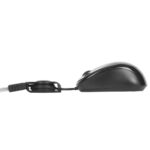 Targus Compact Travel Ambidextrous USB Mouse with 1000 DPI and Retractable Cable - Black