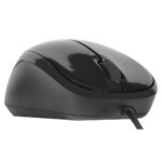 Targus Compact Travel Ambidextrous USB Mouse with 1000 DPI and Retractable Cable - Black