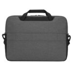 Targus Cypress Eco Briefcase for 15.6" Laptops - Black/Grey, Removable Shoulder Strap