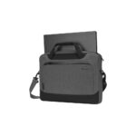Targus Cypress EcoSmart Briefcase for 15.6" Laptops, Recycled Materials, Grey
