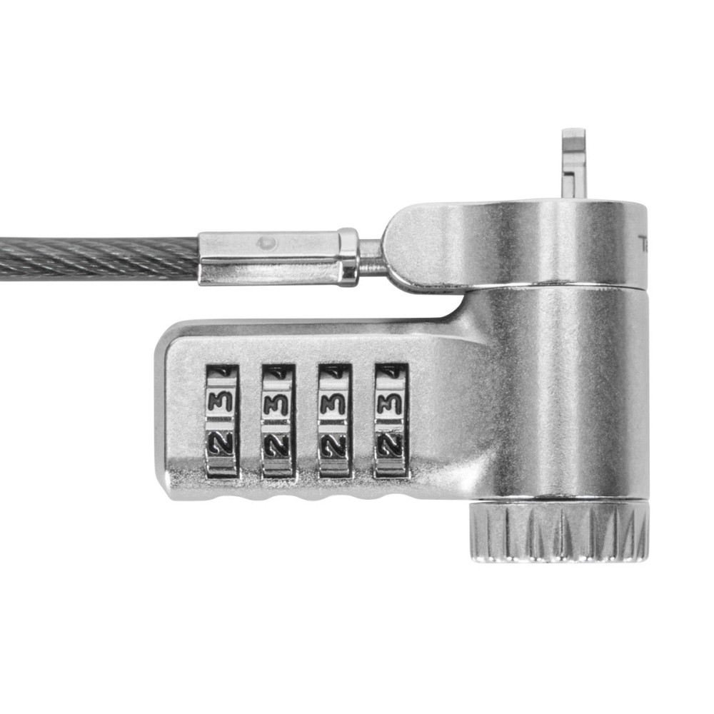 Targus DEFCON Ultimate Universal Resettable Combination Cable Lock 2m Silver Targus DEFCON Ultimate Universal Resettable Combination Cable Lock 2m Silver
