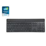 Targus EcoSmart AKB868UK Universal Wireless Bluetooth 5.2 QWERTY UK English Keyboard Black