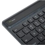 Targus EcoSmart AKB868UK Universal Wireless Bluetooth 5.2 QWERTY UK English Keyboard Black