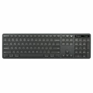 Targus EcoSmart AKB874UK Wired USB QWERTY UK English Keyboard Full-Size Black Anti-Microbial