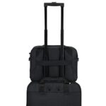 Targus EcoSmart Briefcase 13-14" Water-Resistant Laptop Carry Case Black/Red