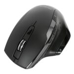 Targus Ergo Wireless Mouse, Blue Trace 1600 DPI, 7 Buttons, Right-Hand, Black