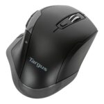 Targus Ergo Wireless Mouse, Blue Trace 1600 DPI, 7 Buttons, Right-Hand, Black