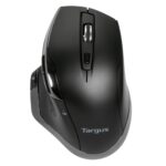 Targus Ergo Wireless Mouse, Blue Trace 1600 DPI, 7 Buttons, Right-Hand, Black