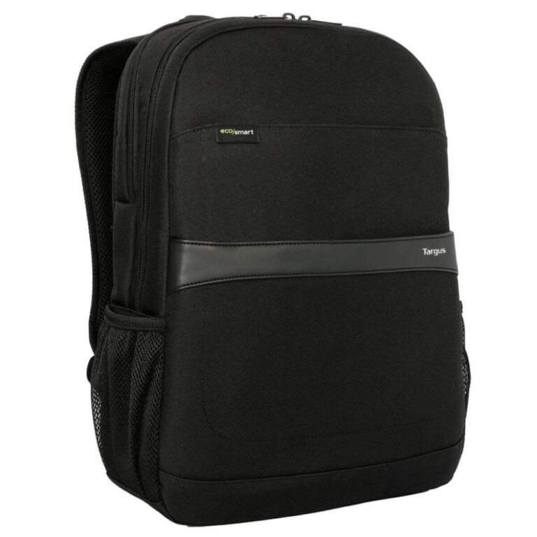 Targus GeoLite EcoSmart Advanced 16" Water-Resistant Unisex Laptop Backpack Black