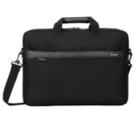 Targus GeoLite EcoSmart Slim Brief 17.3" Water Resistant Laptop Slip Case Black
