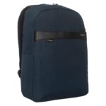 Targus GeoLite EcoSmart Travel Backpack for 15-16" Laptops, Waterproof, Navy