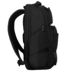 Targus HeritageLuxe Travel Backpack for 15-16" Laptops, RFID Protection, Black Polyester