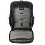 Targus HeritageLuxe Travel Backpack for 15-16" Laptops, RFID Protection, Black Polyester