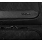 Targus HeritageLuxe Travel Backpack for 15-16" Laptops, RFID Protection, Black Polyester