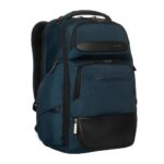 Targus HeritageLuxe Travel Backpack for 15-16" Laptops with RFID Protection - Blue