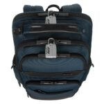 Targus HeritageLuxe Travel Backpack for 15-16" Laptops with RFID Protection - Blue