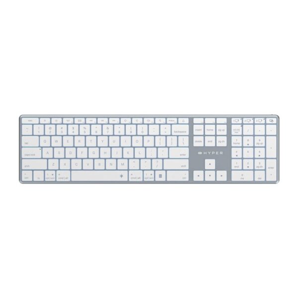Targus HyperSpace Bluetooth QWERTY UK English Keyboard Wireless USB-C Grey