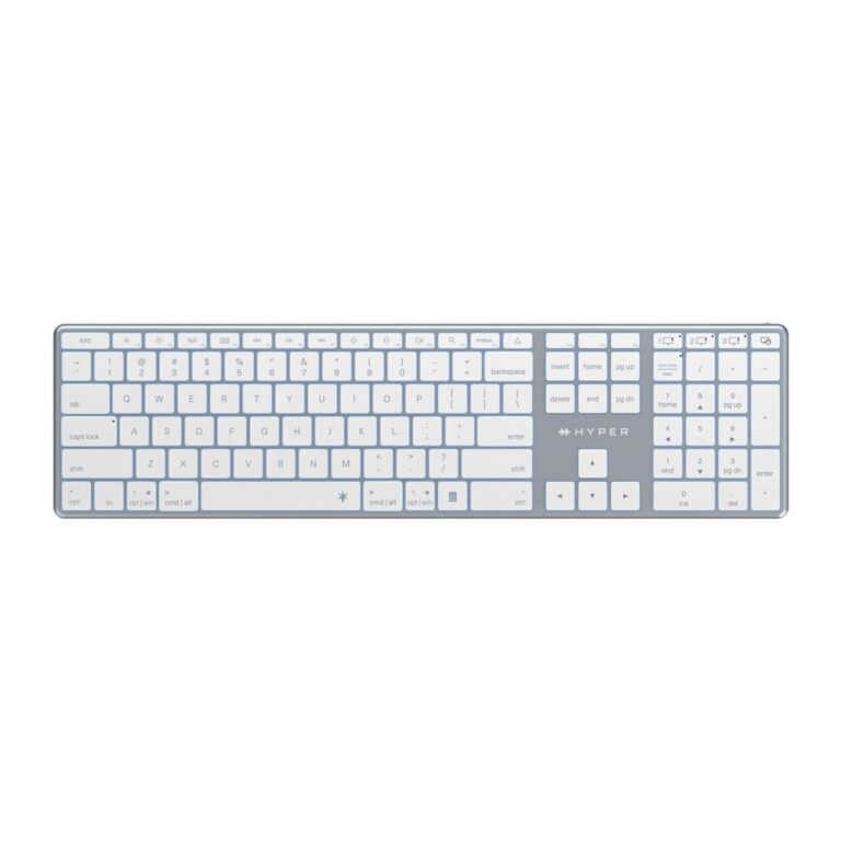 Targus HyperSpace Bluetooth QWERTY UK English Keyboard Wireless USB-C Grey