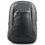 Targus Intellect Laptop Backpack for 15.6" Notebooks, 16L Volume, Black/Grey Polyester