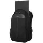 Targus Modern Classic 15-16" Laptop Backpack with Trolley Strap, Black, 19L