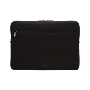 Targus Puffer Sleeve Case for 14 Inch Laptops Polyester Plush Black