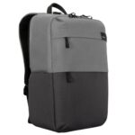 Targus Sagano EcoSmart Backpack for 15.6" Laptops - Black/Grey, Recycled Material