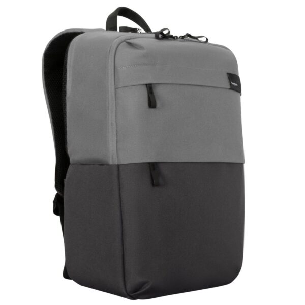 Targus Sagano EcoSmart Backpack for 15.6" Laptops - Black/Grey, Recycled Material