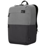 Targus Sagano EcoSmart Backpack for 15.6" Laptops - Black/Grey, Recycled Material