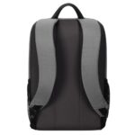 Targus Sagano EcoSmart Campus Backpack for 15.6" Laptops - Black/Grey, Unisex, Recycled PET