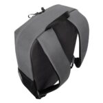 Targus Sagano EcoSmart Campus Backpack for 15.6" Laptops - Black/Grey, Unisex, Recycled PET