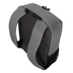 Targus Sagano EcoSmart Campus Backpack for 15.6" Laptops - Black/Grey, Unisex, Recycled PET
