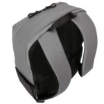 Targus Sagano EcoSmart Commuter Backpack for 15.6" Laptops, Black/Grey, PET Recycled Material