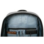 Targus Sagano EcoSmart Commuter Backpack for 15.6" Laptops, Black/Grey, PET Recycled Material