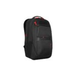 Targus Strike II Gaming Backpack for 17.3" Laptops - Black, 27L Capacity, Unisex
