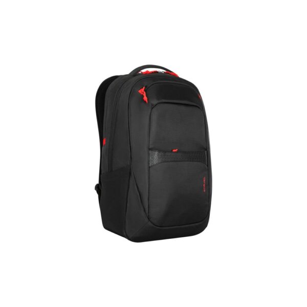 Targus Strike II Gaming Backpack for 17.3" Laptops - Black, 27L Capacity, Unisex