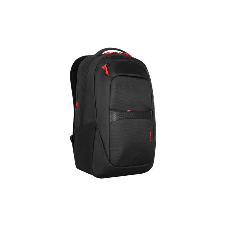 Targus Strike II Gaming Backpack for 17.3" Laptops - Black, 27L Capacity, Unisex