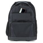 Targus TSB700EU 15.6" Black Laptop Backpack with Tablet Compartment and Retractable Handle