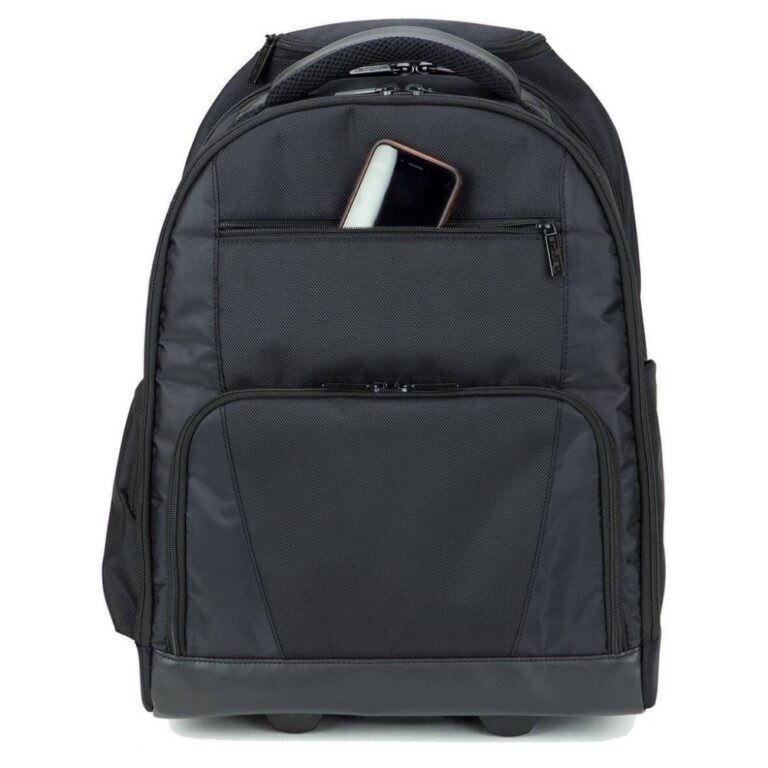 Targus TSB700EU 15.6" Black Laptop Backpack with Tablet Compartment and Retractable Handle