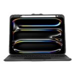 Targus VersaVu Bluetooth Keyboard Case for iPad 11" (M5/M4) QWERTY UK Trackpad Backlight Black