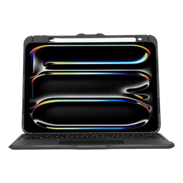 Targus VersaVu Bluetooth Keyboard Case for iPad 11" (M5/M4) QWERTY UK Trackpad Backlight Black