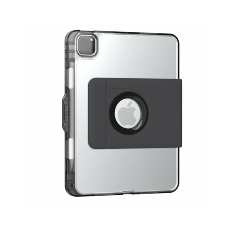 Targus VersaVu Clear Folio Case for iPad Pro 11-inch (M4), 1.2m Drop Protection, Black