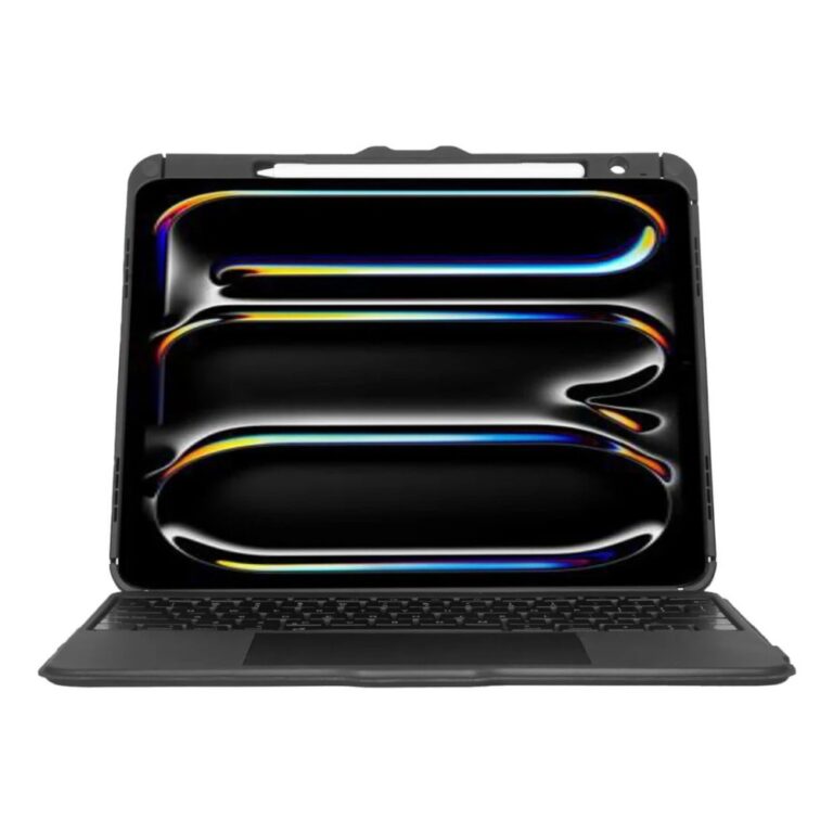Targus VersaVu Keyboard Case for Apple iPad Pro 13" (M4) QWERTY UK Bluetooth Trackpad Black
